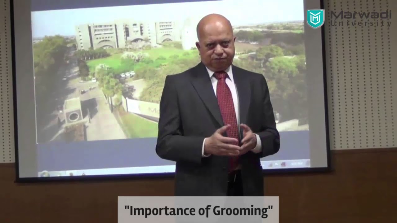 Session on Importance of Grooming By Dr. S.K. Bhagvan