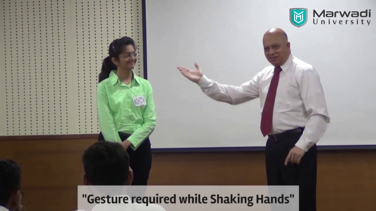 Lesson on Required Body Language while Shaking Hands with a Girl