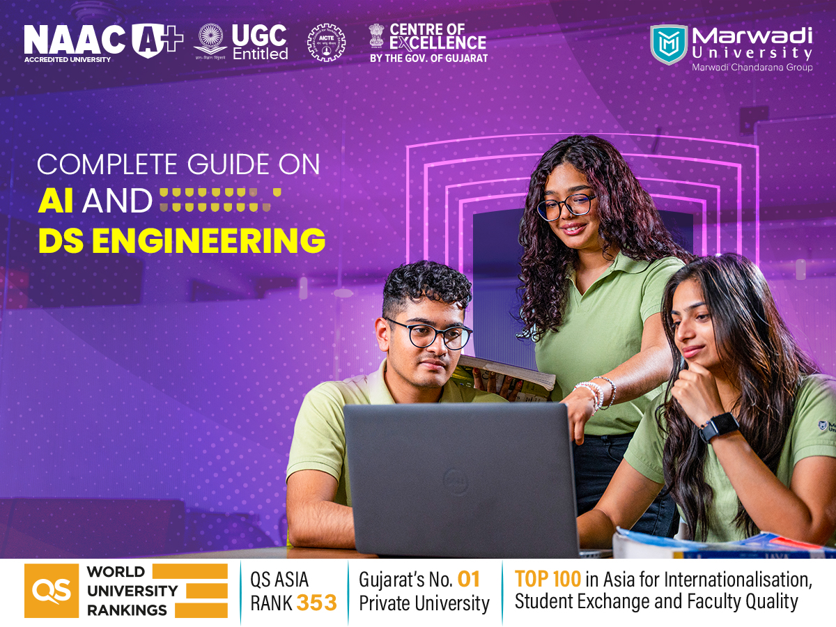 Artificial Intelligence and Data Science Engineering at Marwadi University, Gujarat