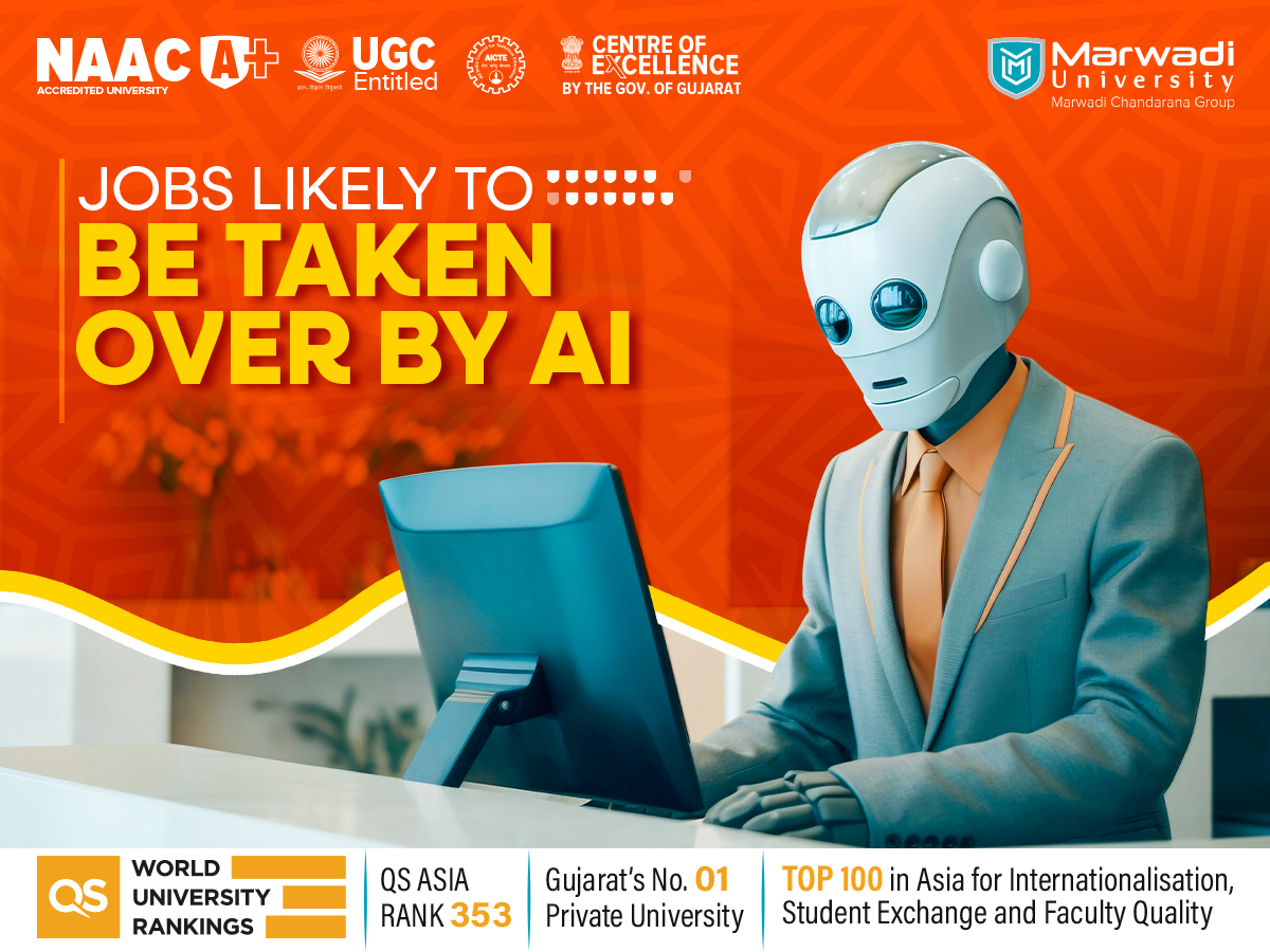 Artificial intelligence replacing humans or tech bubble debate illustration