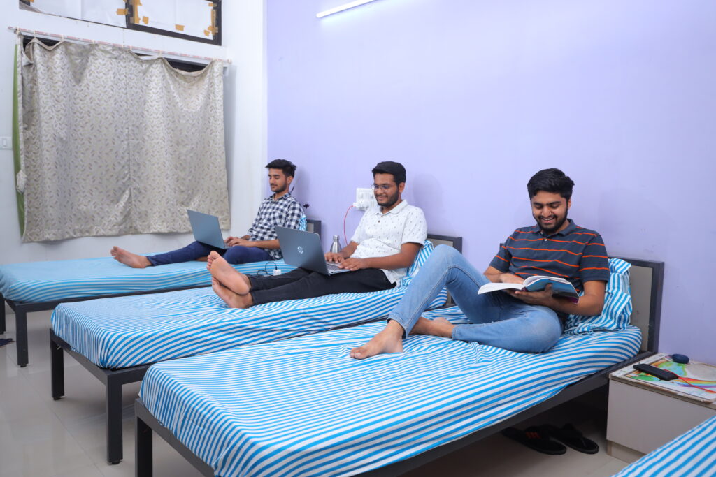 Student hostel accommodation at Marwadi University Gujarat