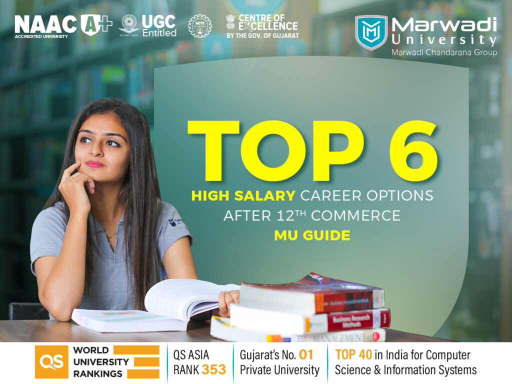 Top 6 High Salary Career Options After 12th Commerce in 2026 | MU Guide