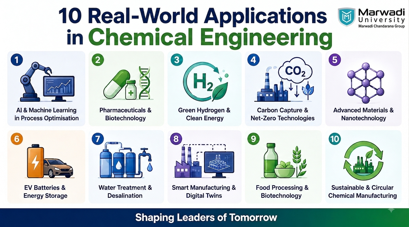 Marwadi University future technologies in chemical engineering
