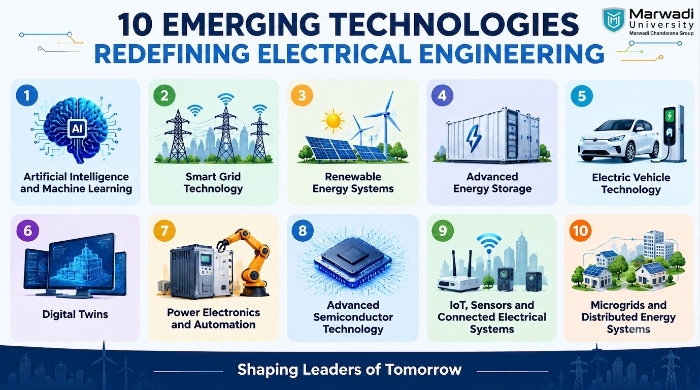 Marwadi University electrical engineering emerging technologies